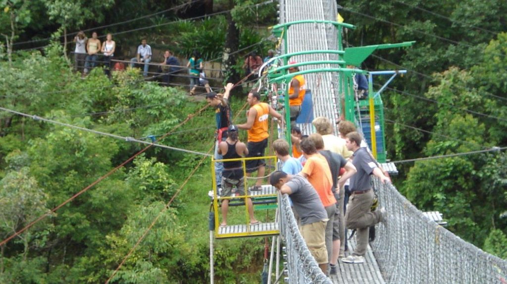 Bungee Jumping in Nepal