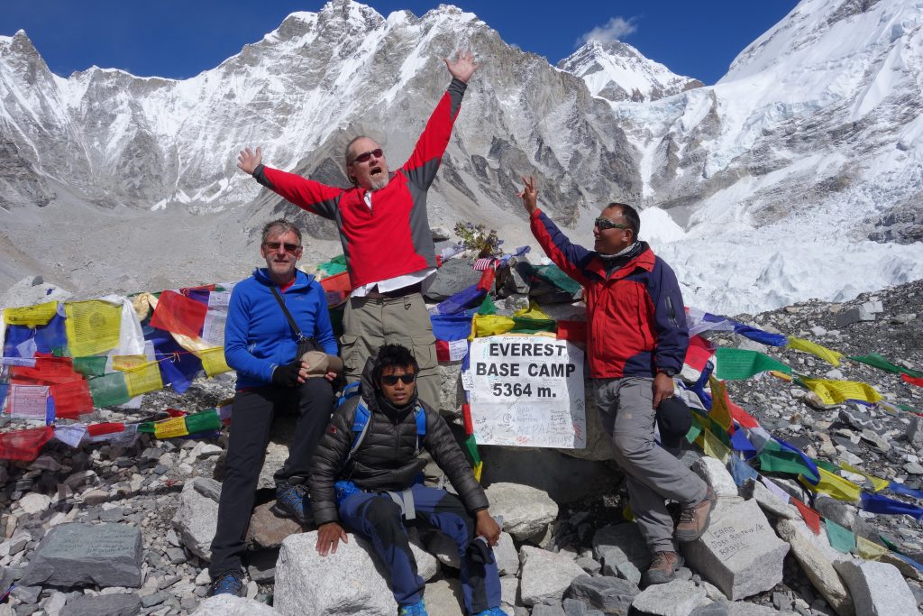 Everest Three Passes Trek Map