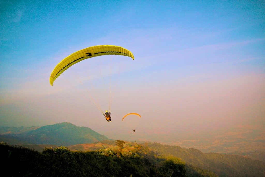 Paragliding in Pokhara