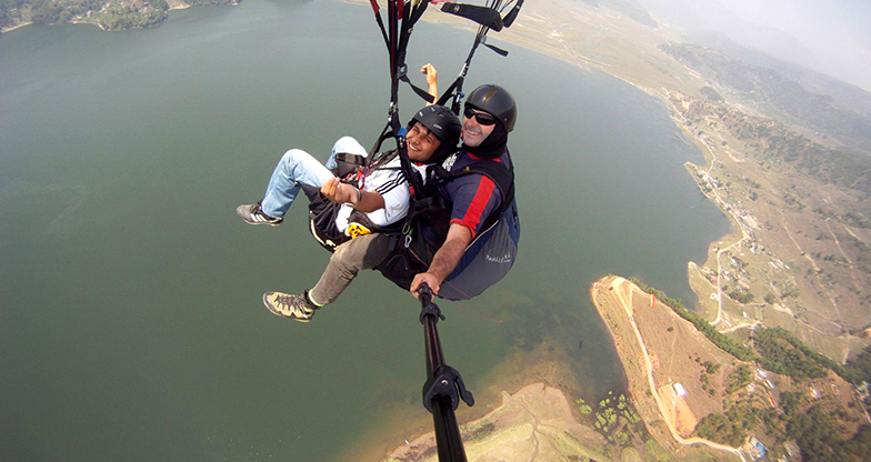 Paragliding in Pokhara (3)