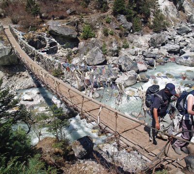 Trekking in Nepal in April