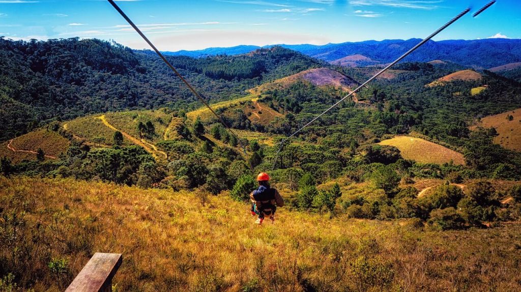 Zip flying in Nepal