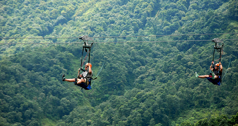 Zip flying in Nepal (3)