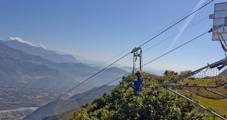 Zip flying in Nepal (4)