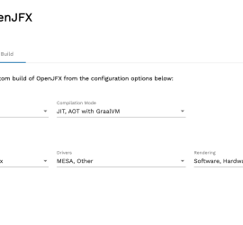 Gluon OpenJFX Embedded preview